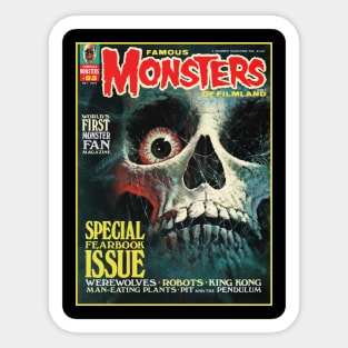 Famous Monsters Sticker